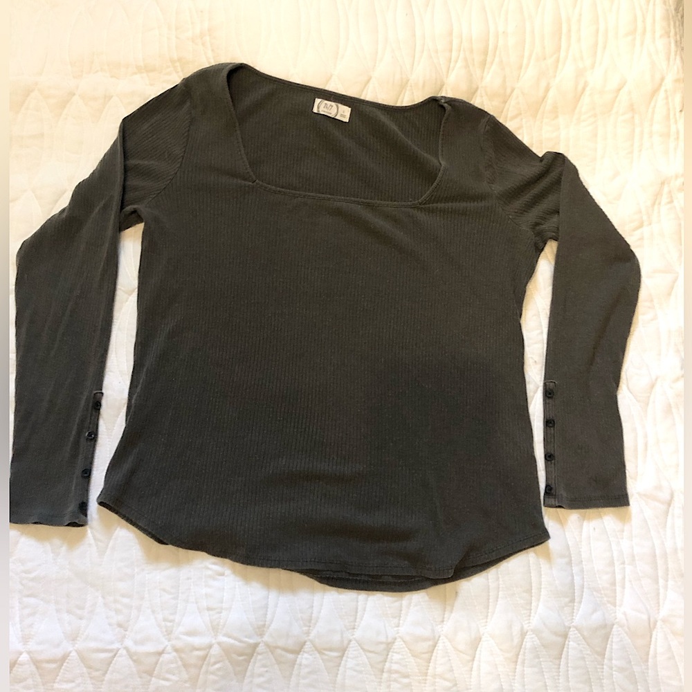 Olive Long Sleeve Shirt